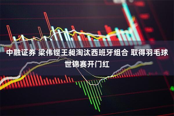 中融证券 梁伟铿王昶淘汰西班牙组合 取得羽毛球世锦赛开门红