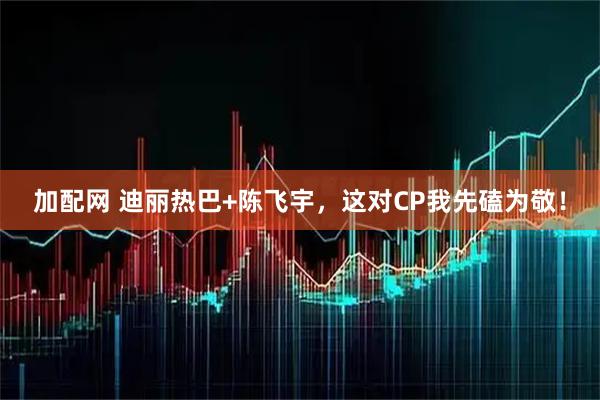 加配网 迪丽热巴+陈飞宇，这对CP我先磕为敬！